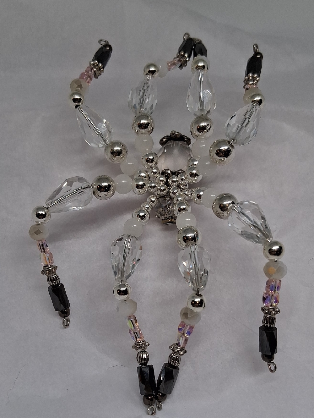 GLASS BEADED SPIDER SUNCATCHER